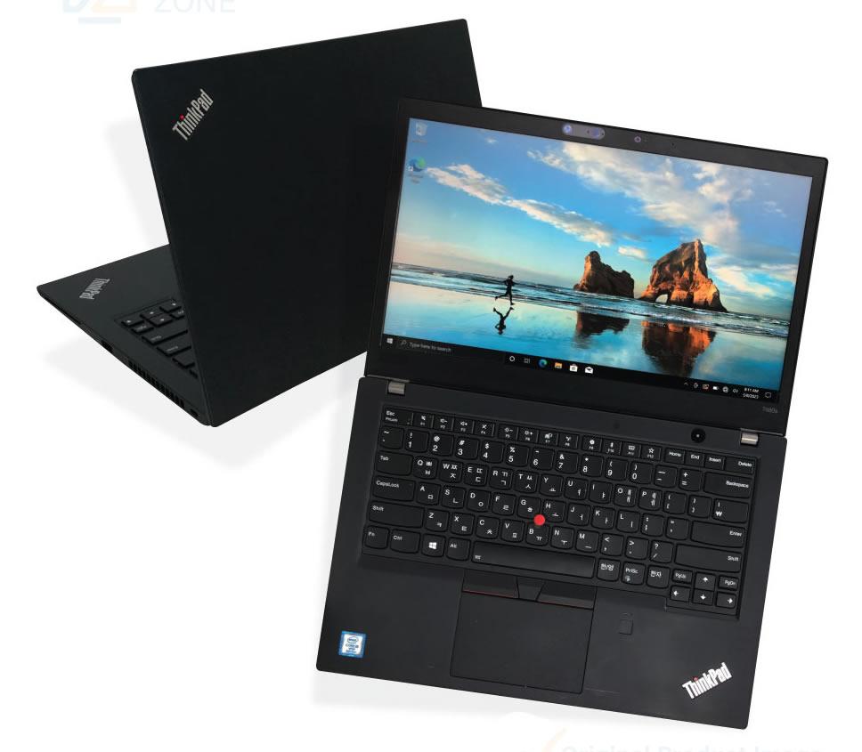 Refurbished Lenovo ThinkPad T480s Core i5 8th Gen 8GB RAM 256GB SSD 14 Inch Full HD 1.6GHz Quad Core Processor Windows 11 Pro Ms Office 2021 Ultrabook Laptop + Bag