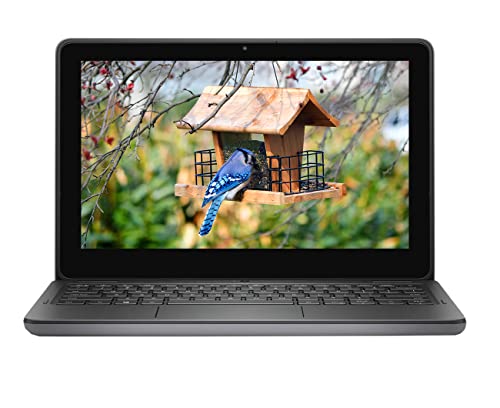 Refurbished Dell Latitude 3120 x360 8GB RAM 128GB SSD  Pentium Silver N6000 11th Gen 11.6" HD Touchscreen 2 in 1 Convertible Windows 11 Pro MS Office Webcam HDMI Slim Laptop + Bag