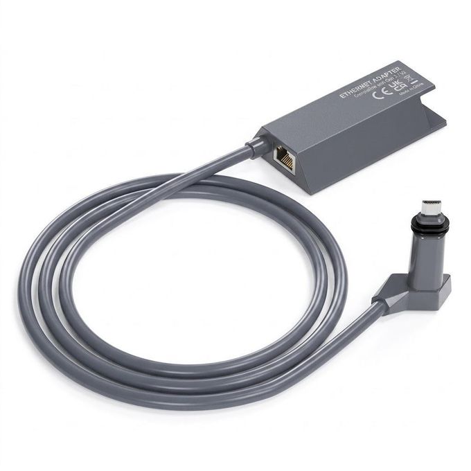 Starlink Ethernet Gen 2 Adapter for V2 Wired External Network, RJ45 Gigabit Ethernet Adapter Support High Speed