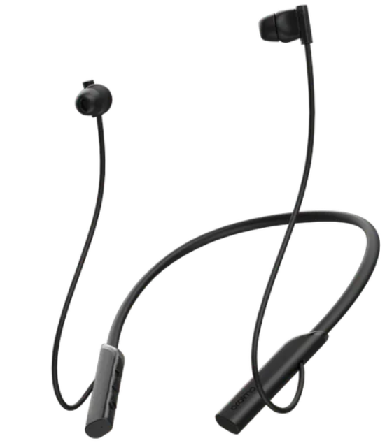 Oraimo necklace lite[OEB-311] call vibration wireless headphones,30 hours play time,vibration notification,Bluetooth 5.3,and HavyBass sound