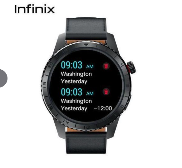 Infinix XWATCH N5 Pro Smartwatch 1.43 Inch AMOLED Display Bluetooth Calling Watch IP68 Waterproof Activity Tracker Heart Rate SpO2 Monitor 100 Sports Modes 300mAh Battery Android iOS Mobile Phones