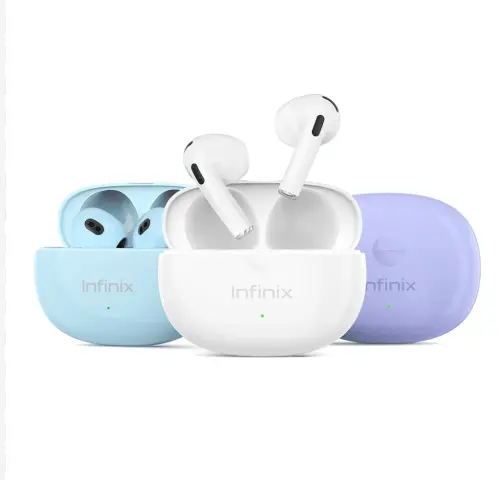 Infinix XBuds 3 XE31 True Wireless Earbuds – Bluetooth 5.3, 13mm Drivers, AI ENC, Game Mode & Up to 30 Hours Playtime