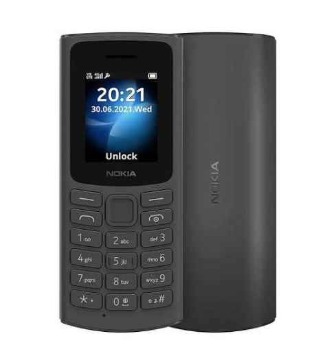 Nokia Original Kabambe 105 4G Dual SIM Button Feature Phone Long-Lasting Battery Durable Design 4G Connectivity MP3 Player FM Radio LED Flashlight Affordable  Phone For Everyday Use
