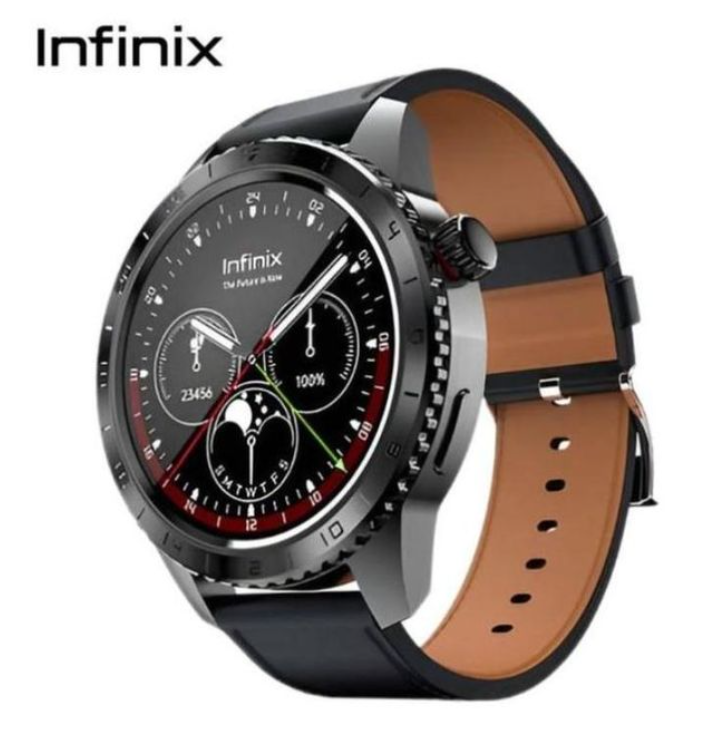 Infinix XWATCH N5 Pro Smartwatch 1.43 Inch AMOLED Display Bluetooth Calling Watch IP68 Waterproof Activity Tracker Heart Rate SpO2 Monitor 100 Sports Modes 300mAh Battery Android iOS Mobile Phones