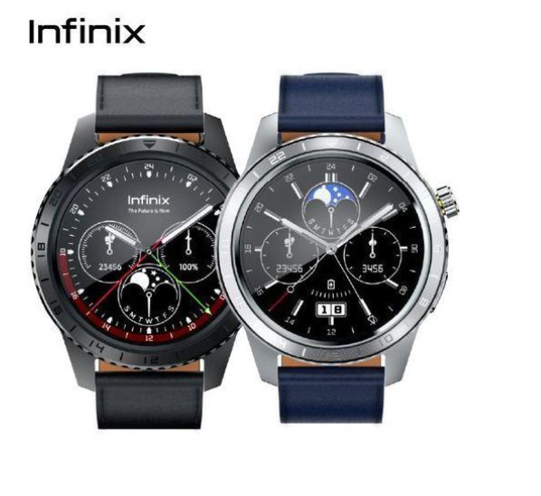 Infinix XWATCH N5 Pro Smartwatch 1.43 Inch AMOLED Display Bluetooth Calling Watch IP68 Waterproof Activity Tracker Heart Rate SpO2 Monitor 100 Sports Modes 300mAh Battery Android iOS Mobile Phones