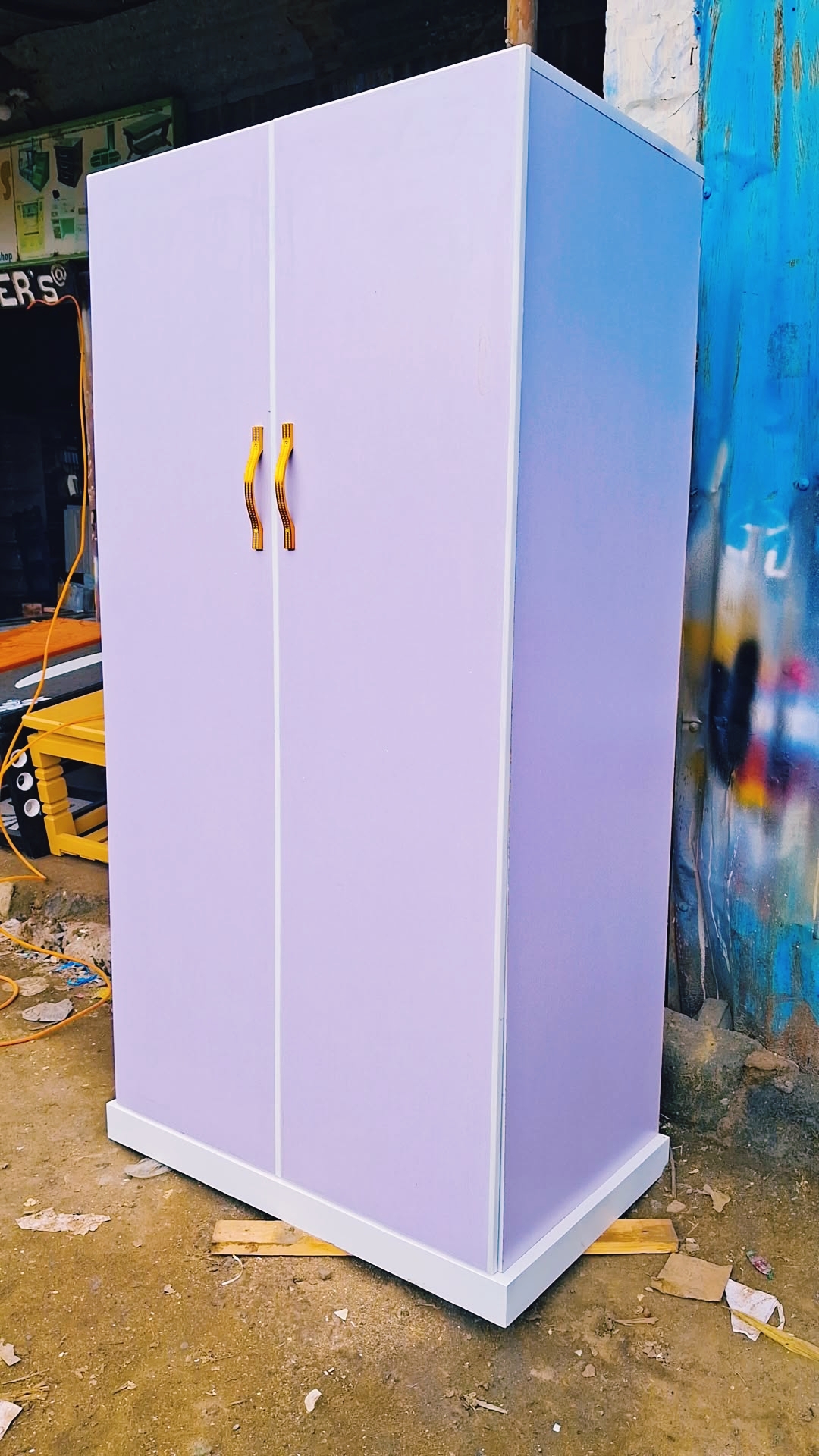 Upgrade your bedroom with the 2 Door Wooden Wardrobe — combining elegance, functionality, and smart storage in one stylish piece.