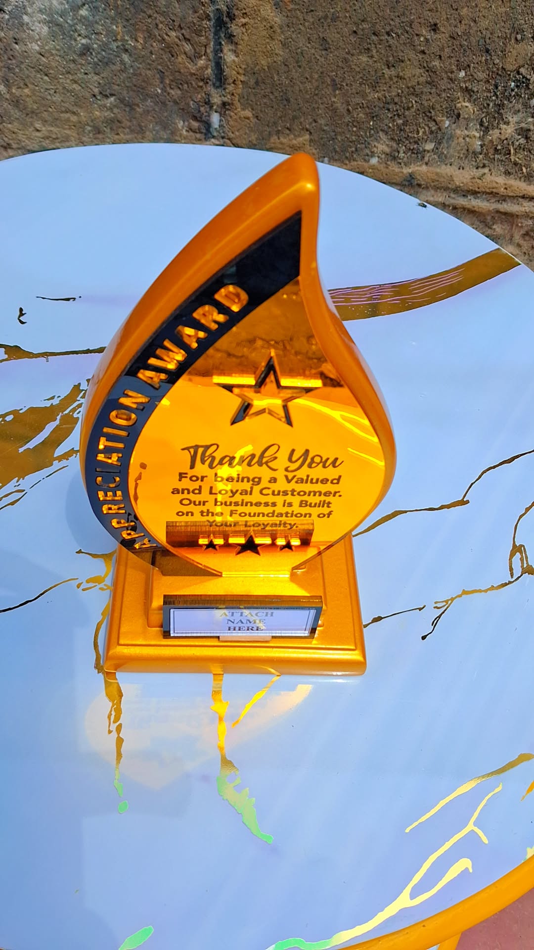 Honor Excellence with a Premium Appreciation Award Trophy ✨