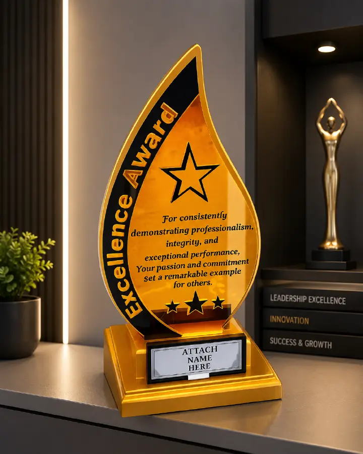Excellence Award Trophy