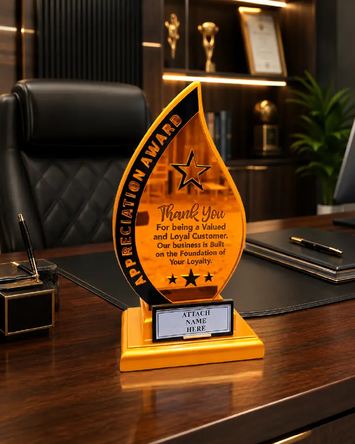 Honor Excellence with a Premium Appreciation Award Trophy ✨