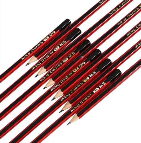 M&G Daily HB Graphite Pencil (1 Pack = 12 Pieces), Classic Hexagonal Wooden Writing Pencils Bulk Pack, Smooth Everyday Pencils for School Classroom, Office Note-Taking, and Budget Stationery, AWP32010