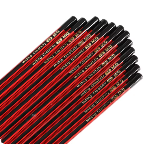 M&G Daily HB Graphite Pencil (1 Pack = 12 Pieces), Classic Hexagonal Wooden Writing Pencils Bulk Pack, Smooth Everyday Pencils for School Classroom, Office Note-Taking, and Budget Stationery, AWP32010