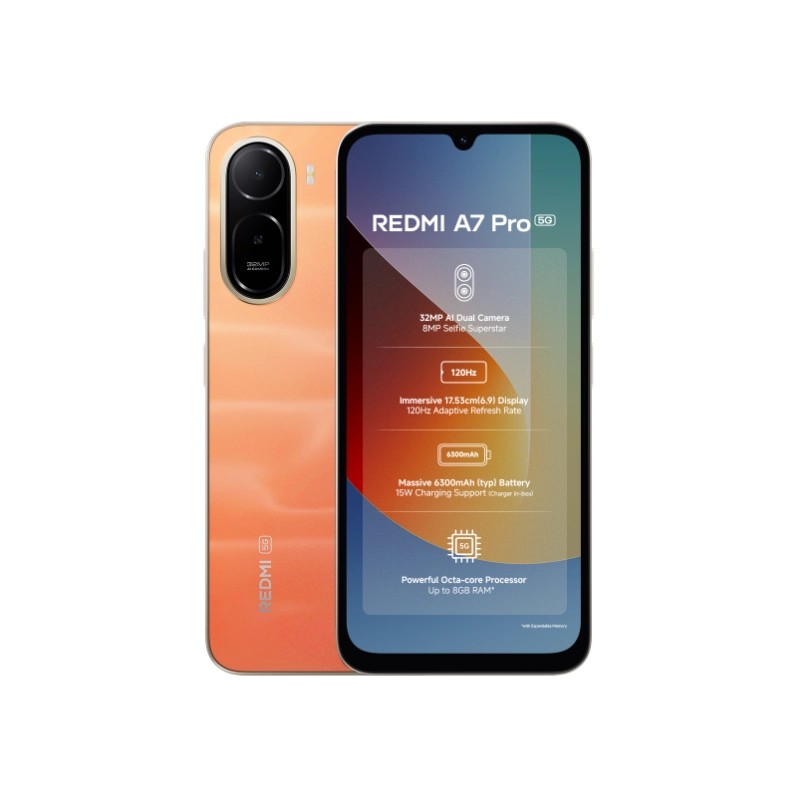 NEW ARRIVALS DEALS!!Redmi A7 PRO Smartphone - 6.9" LCD Display 4GB RAM + 128GB ROM Dual SIM 6000mAh 13MP main camera 8MP Selfie camera Side fingerprint sensor Type C charger