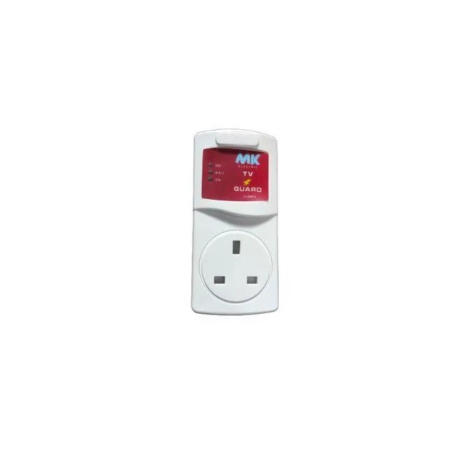 Power King HOME BEST 4 WAY POWER EXTENSION WITH LONG CABLE + FREE MK TV Guard + Free Fridge Guard
