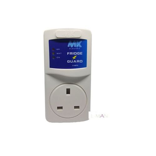 Power King HOME BEST 4 WAY POWER EXTENSION WITH LONG CABLE + FREE MK TV Guard + Free Fridge Guard