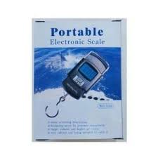 50Kgs electronic portable scale weighing machine with lcd digital display + Batteries Digital Luggage Scale Professional Suitcase Travel Bag Hanging Scales Weight Balance with Tape Measure Backlight
