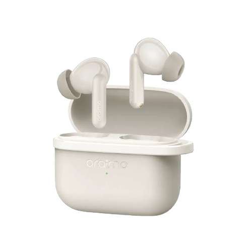 Oraimo SpaceBuds Lite True Wireless Earbuds – ENC Calls, Deep Bass, Bluetooth 5.3, Long Battery Life