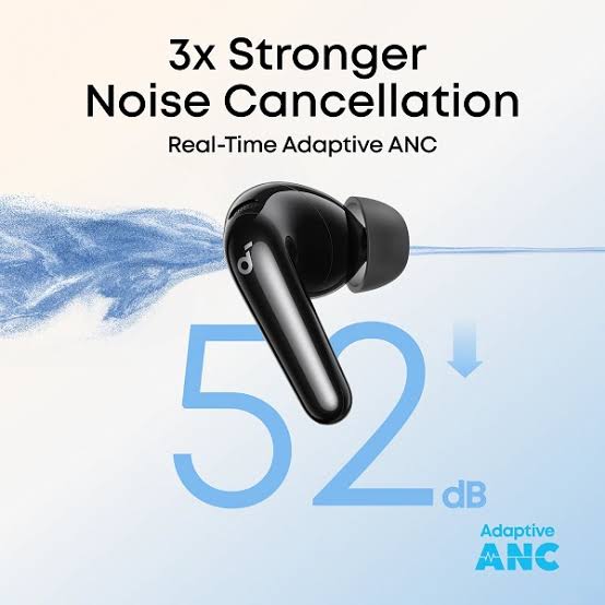 Soundcore R60i NC Wireless Noise Cancelling Earbuds – Bluetooth In-Ear Pods with Deep Bass, ANC & Charging Case