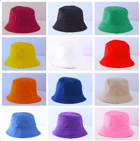 Fashion unisex plain bucket hats Printed Canvas Tote Bag – Stylish Multi-Purpose Shoulder Bag Add style and convenience to your everyday routine with this beautiful Printed Canvas Tote Bag