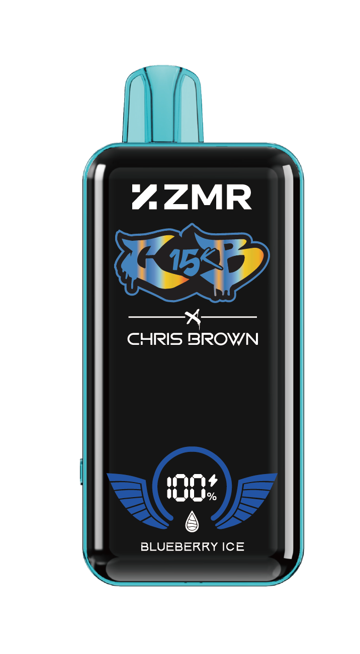 15000 Puffs ZMR R15 Blueberry Ice Flavor Disposable Vape – long battery life vape mod , Wireless Charging，Best Flavor kenya，great price vape，Nairobi Warehouse Shipping