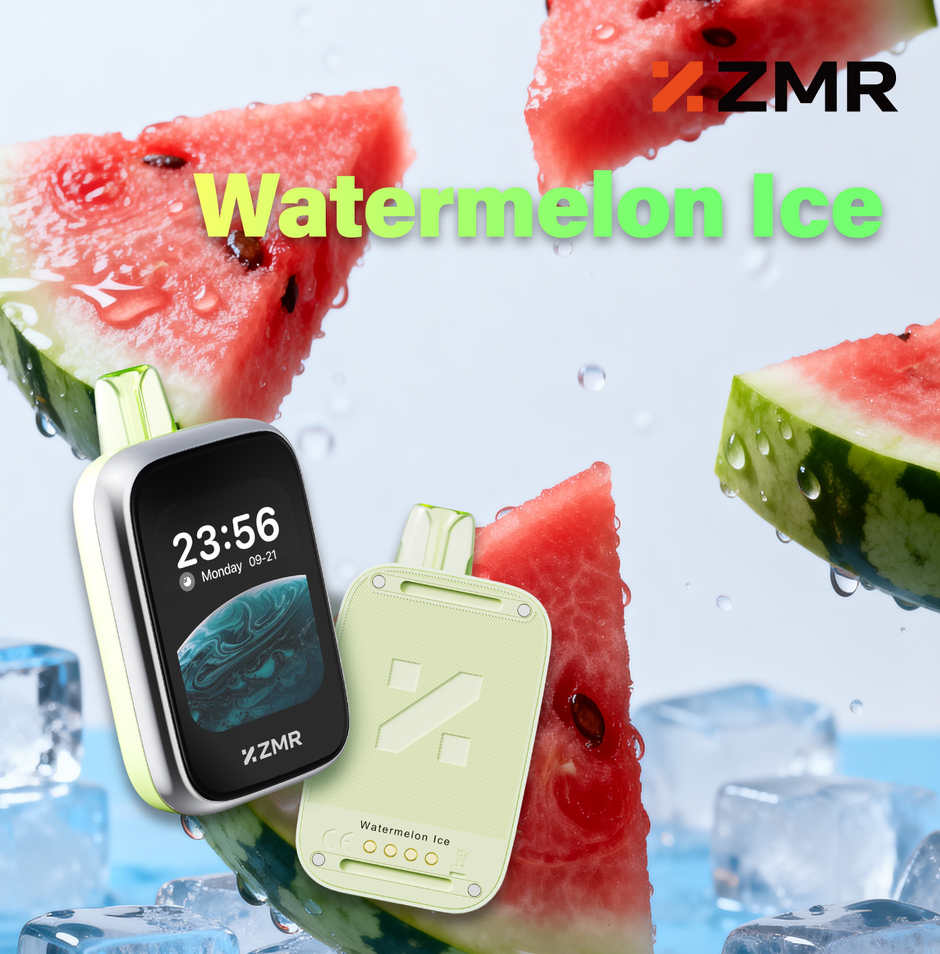 Watermelon Ice ZMR Touch Motor 30k puffs Prefilled Pods Fashion vape Nairobi Warehouse vape Shipping Great Price Vape Best Flavor Vape Pods