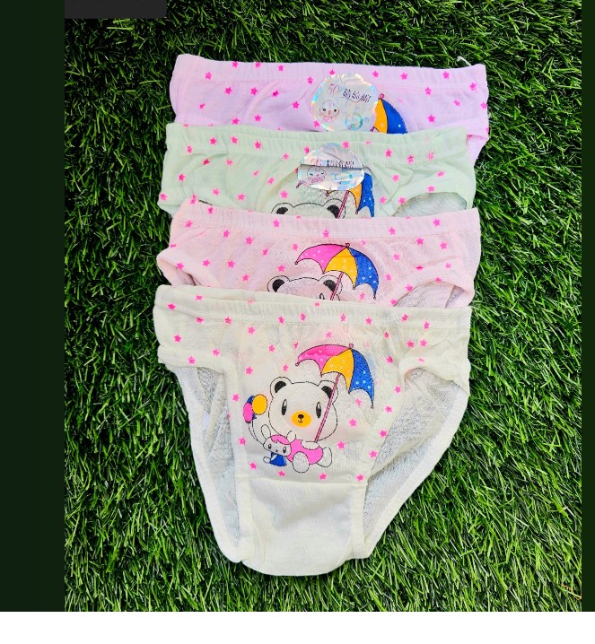 3 pcs OFFER!!OFFER!! High quality panties for kids soft ,breathable for every day wear