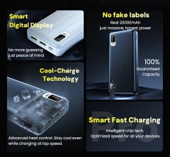 20,000mAh KUHL K1powerbank power bank - 12-Month Refund or Replacement for Quality Issues！