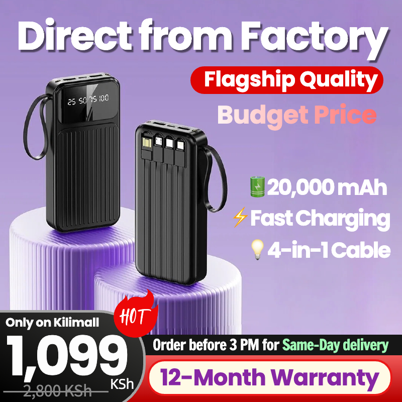20,000mAh KUHL K2 powerbank power bank- 12 Months Warranty - Bad? We Replace!!1-Year Warranty！