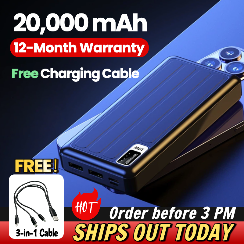 20,000mAh KUHL K1powerbank power bank - 12 Months Warranty - Bad? We Replace!!1-Year Warranty!