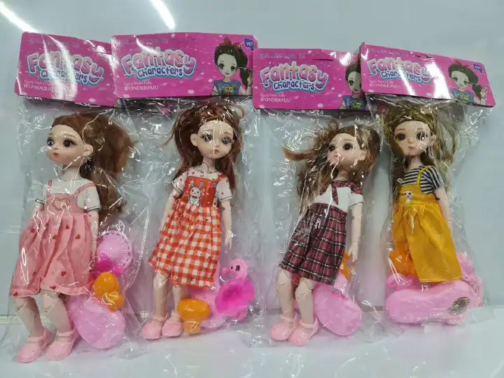 Doll with Phone Fantasy Characters Fashion Doll 30cm Articulated Joint Doll with Casual Outfit & Phone Accessory Collectible Role Play Toy for Kids Ages 3+