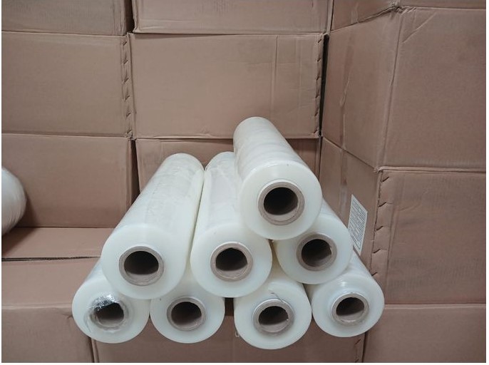Stretch Film Shrink Wrap Roll Industrial Heavy Duty Transparent Pallet Wrapping Plastic Film for Packaging Moving Storage & Cargo Protection Single Roll  **ON OFFER **
