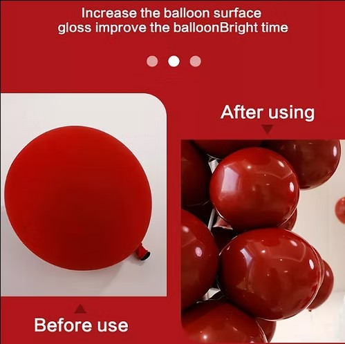 Balloon Brightener Spray 450ml Latex Balloon Shine Spray Long Lasting Balloon Gloss Treatment Protective Balloon Spray for Party Event & Decoration Balloons (Happy Time )