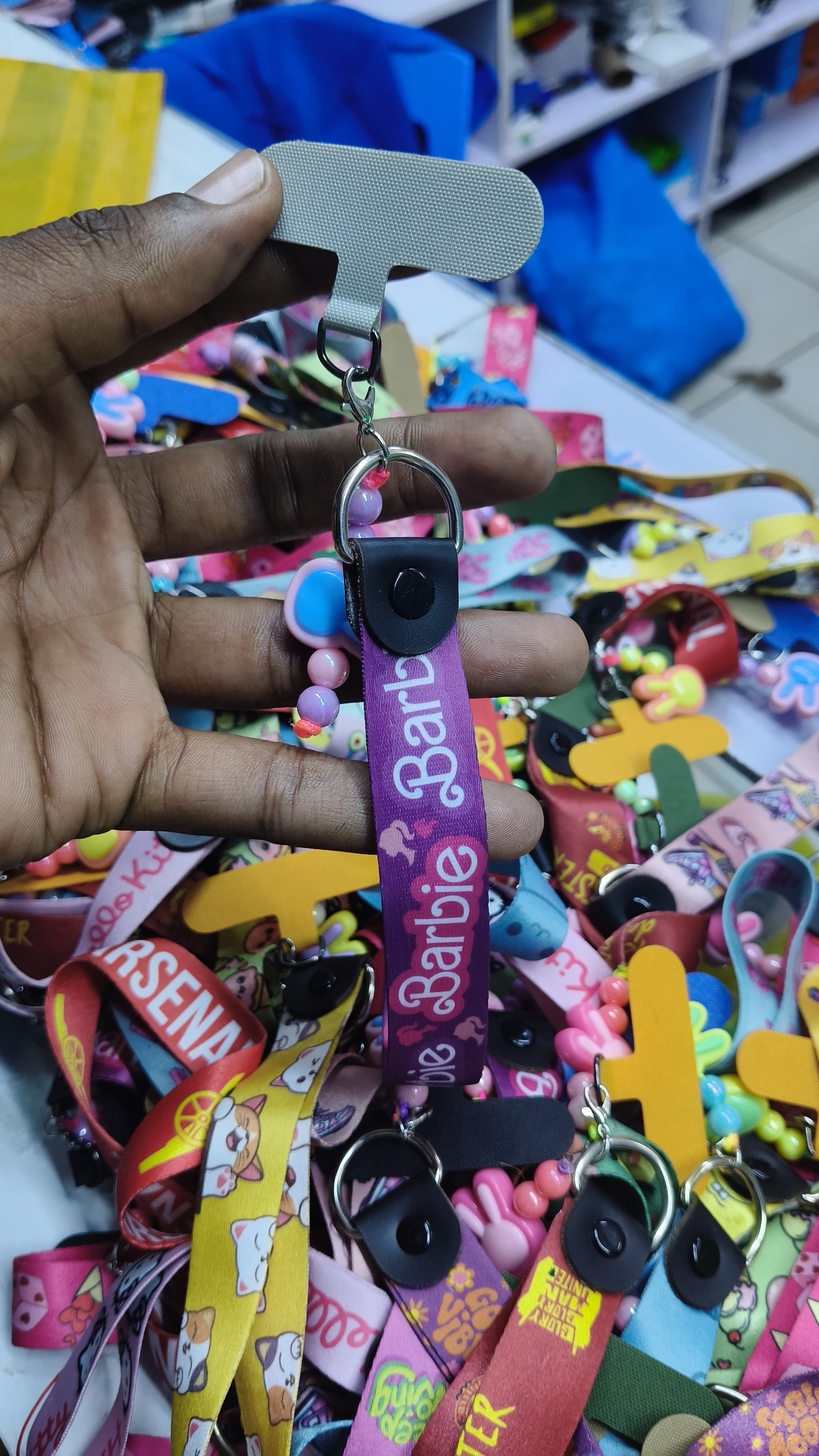 Silicone Rubber Cartoon Cat Phone Charm / Keyholder Wrist Lanyard Phone Charm Keychain Wrist Strap Cute Flexible Key Holder Accessories New Arrival Phone Charm