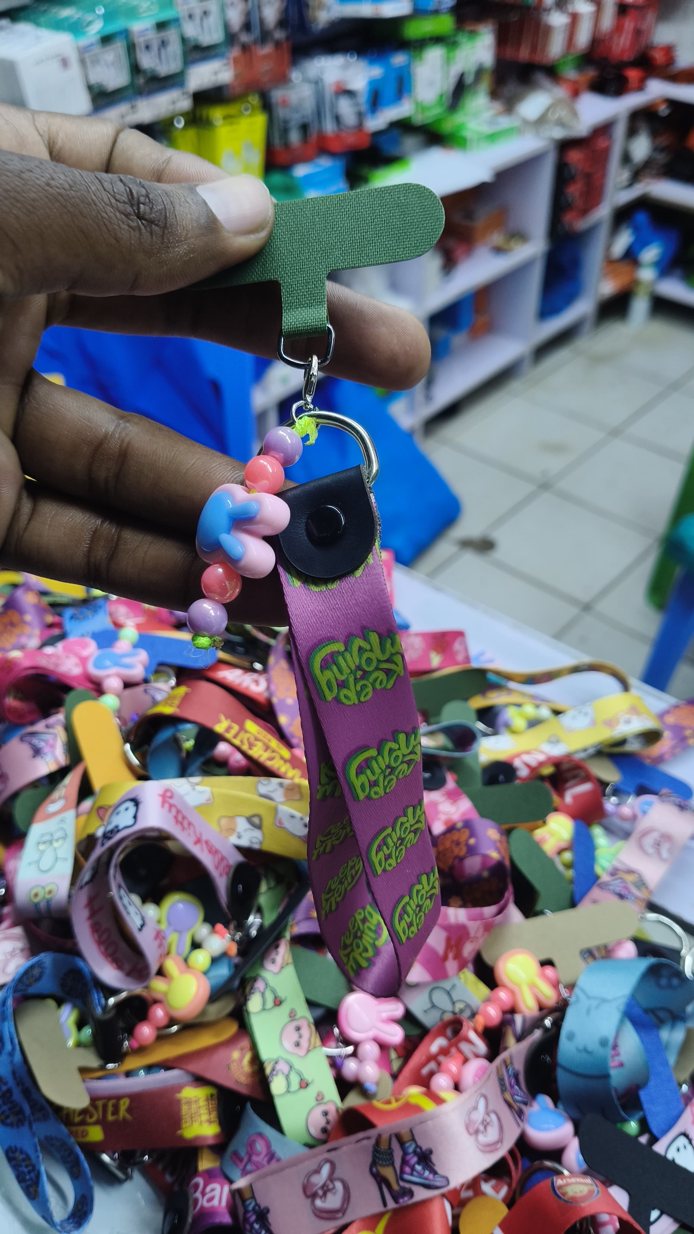 Silicone Rubber Cartoon Cat Phone Charm / Keyholder Wrist Lanyard Phone Charm Keychain Wrist Strap Cute Flexible Key Holder Accessories New Arrival Phone Charm