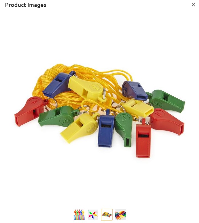 Plastic Whistles with Lanyards Durable Sports Referee Whistle Noise Maker with Neck Strap Safety Whistles for School Sports Training Coaching Events & Party Use