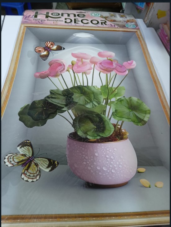 Flower Sticker Decorative Floral Wall & Craft Sticker Peel & Stick PVC Flower Decal for DIY Crafts Scrapbooking Room Decoration Furniture & Home Decor