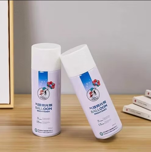 Balloon Brightener Spray 450ml Latex Balloon Shine Spray Long Lasting Balloon Gloss Treatment Protective Balloon Spray for Party Event & Decoration Balloons (Happy Time )