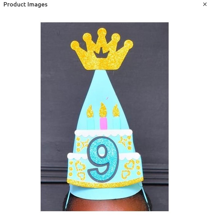 Glitter Number Birthday Party Hats Cake Shape Crown Party Hats with Number 3 & 7 Sparkly Birthday Celebration Hats for Kids Birthday Party Supplies Decorative Foam Paper Party Headwear