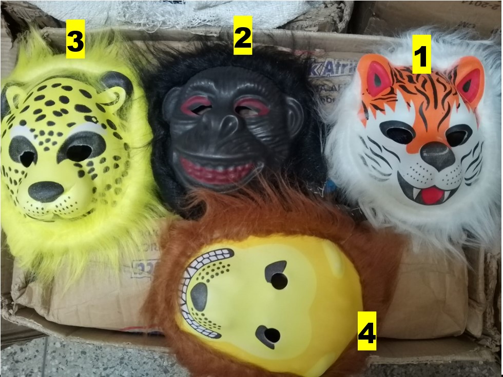 Kids Plastic Costume Masks Assorted Superhero Horror and DIY Paintable Face Masks for Halloween Cosplay Birthday Parties and Fancy Dress Events