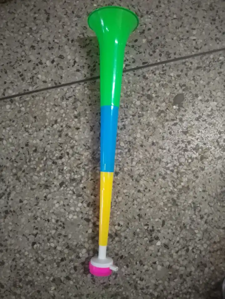 Plastic Vuvuzela Stadium Horn Colorful Party Noise Maker Football Fan Horn Blow Horn for Sports Events Celebrations & Parties