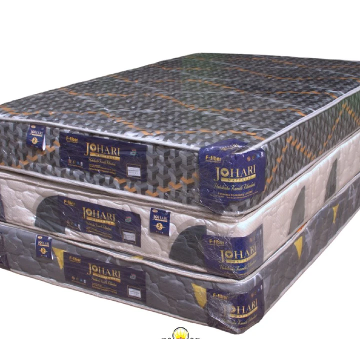 Johari Luxury 8 Inch Orthopedic Mattress 5 by 6 by 8 Inches High Density Foam Premium Comfort Back Support Durable Sleeping Bed