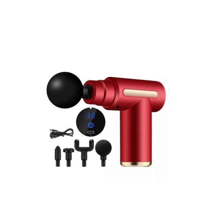Mini Gun Massager Machine for Pain Relief - Body, Neck, Shoulders, Back, Arms & Feet Massager - 6 Speed Settings - 7 Type C Charging for Muscle Pain Relief Recovery and Relaxation for Stiff Shoulders