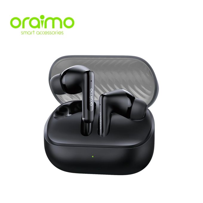 Oraimo SpaceBuds Neo True Bluetooth Spatial Earpods Wireless Charging - Black