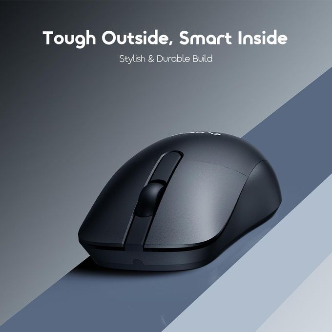 Oraimo ClickFlow Wireless Mouse - Ambidextrous Ergonomic Design, Stylish & Durable Build for Daily Use