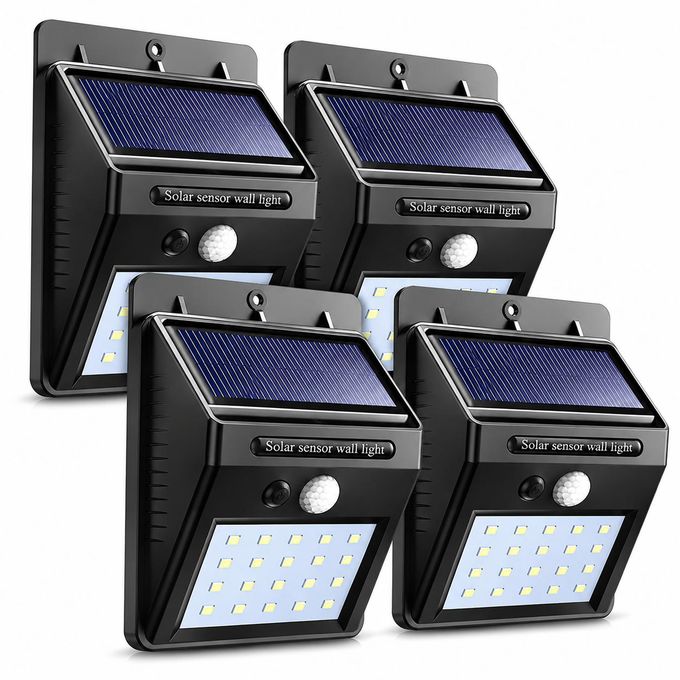 Mythco 4pcs Waterproof Solar Outdoor LED Light - Garden Path Decoration, Auto On/Off, Energy Saving, Durable for Yard, Patio, Driveway