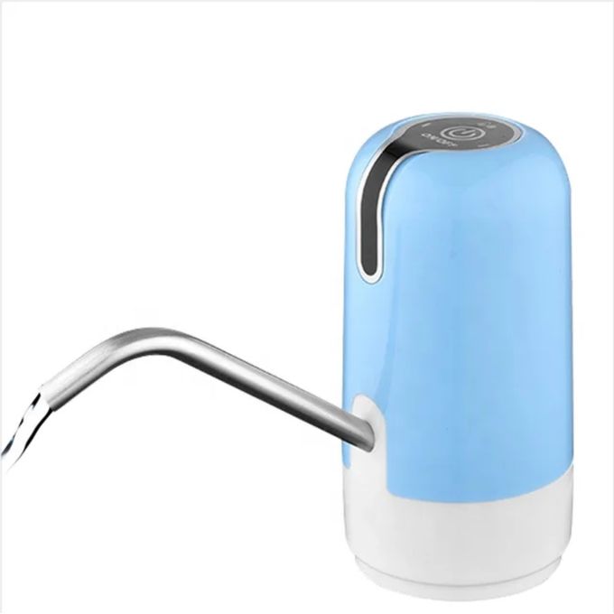 Rechargeable Water Dispenser for Home and Public Places - Color May Vary - Portable Electric Pump for 5-Gallon Bottles, USB Charging, Easy to Use, Durable Plastic, Ideal for Kitchen, Office, Camping
