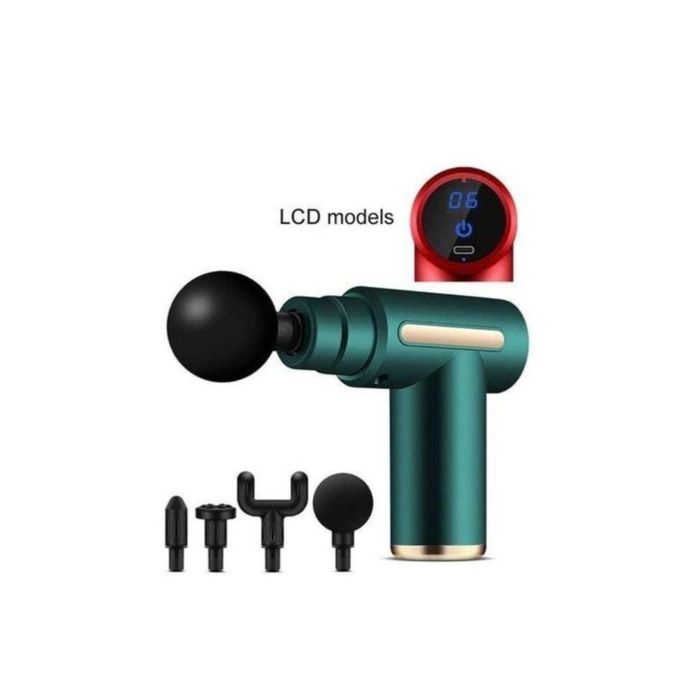 Mini Gun Massager Machine for Pain Relief - Body, Neck, Shoulders, Back, Arms & Feet Massager - 6 Speed Settings - 7 Type C Charging for Muscle Pain Relief Recovery and Relaxation for Stiff Shoulders