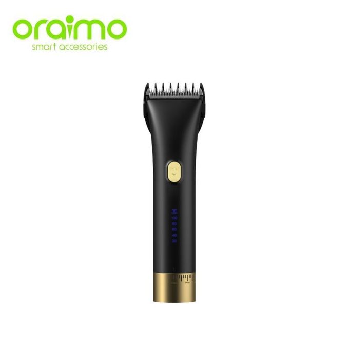 Oraimo Smart Clipper Plus Cordless Hair Clipper for Men - Long-Lasting Battery, Rechargeable, Home Use, Black