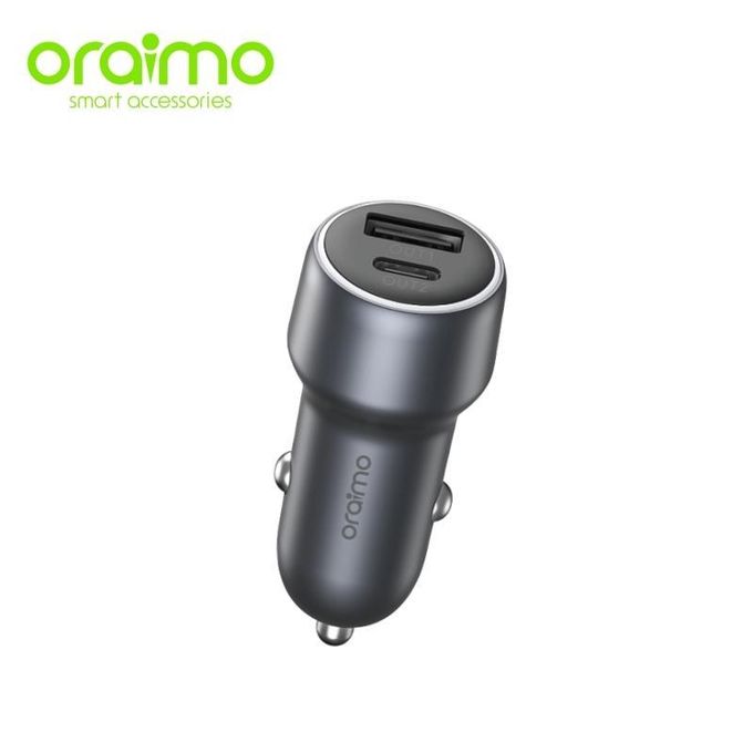 Oraimo Bullet 48 48W Car Charger - Small Size Ultra Fast Charging for All Devices