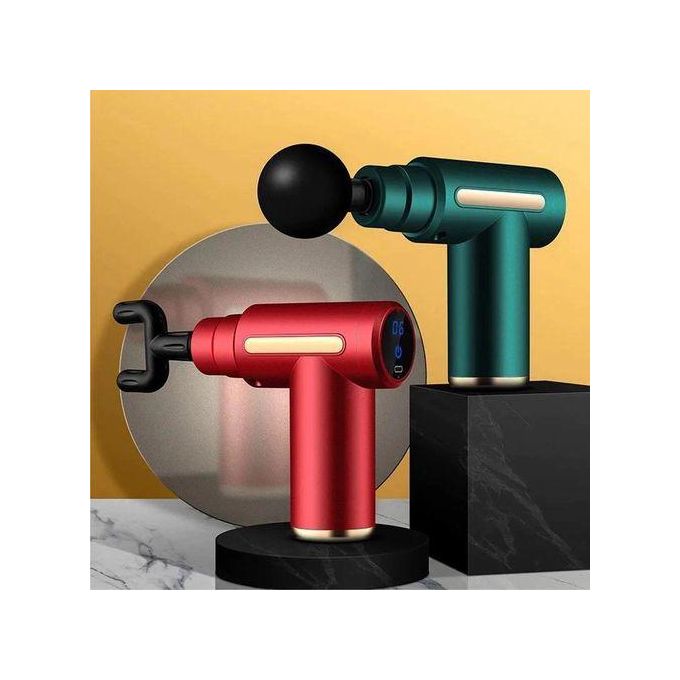 Portable Electric Mini Fascial Massage Gun for Muscle Body Massage - Multicolor, Lightweight, Deep Tissue Percussion, Rechargeable, Handheld, Pain Relief, Relaxation, Home Use, Travel
