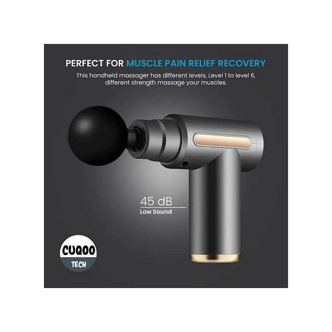 Portable Electric Mini Fascial Massage Gun for Muscle Body Massage - Multicolor, Lightweight, Deep Tissue Percussion, Rechargeable, Handheld, Pain Relief, Relaxation, Home Use, Travel